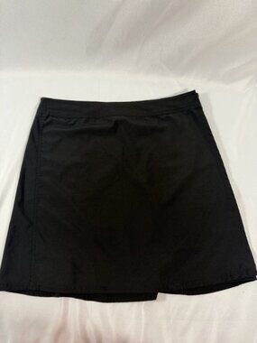 RipSkirt Hawaii Length 2 Solid Black Womens Large Wrap